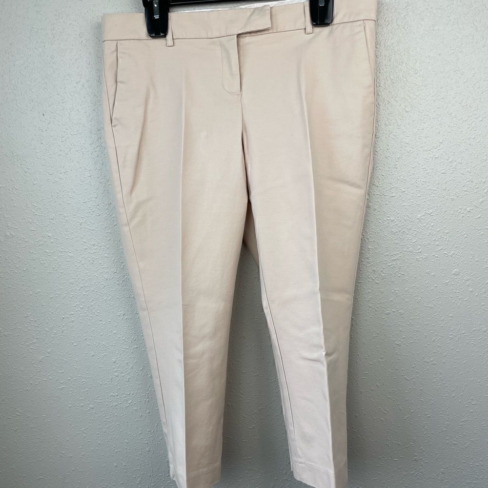 Lila Rose Dusty Pink Cropped Dress Pants Size 10 EUC
